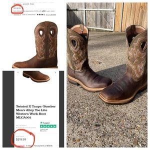 Twisted X Steel Toe Boots